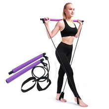 Load image into Gallery viewer, Pilates Bar with Resistance Band
