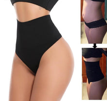 Load image into Gallery viewer, Crystal Thong High Waist Shaper
