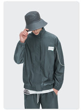 Load image into Gallery viewer, Seth Men&#39;s Windbreaker Reflective Tracksuit
