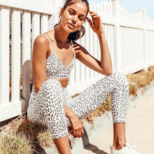 Load image into Gallery viewer, Delilah Leopard Yoga Set
