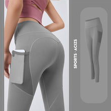 Load image into Gallery viewer, Carly Tummy Control Yoga Pants with Pocket
