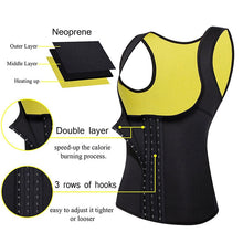 Load image into Gallery viewer, Laura  Neoprene Sauna Waist Training Vest
