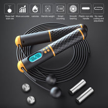 Load image into Gallery viewer, Crossfit Weighted Digital Jump Rope

