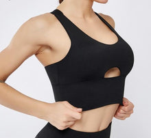 Load image into Gallery viewer, Fiona  Seamless Push Up Support Sports Bra
