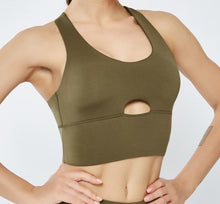 Load image into Gallery viewer, Fiona  Seamless Push Up Support Sports Bra
